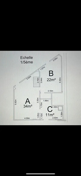 Commerce de détail dans Ivry-sur-Seine à vendre - Plan d’étage - Image 1 de 2