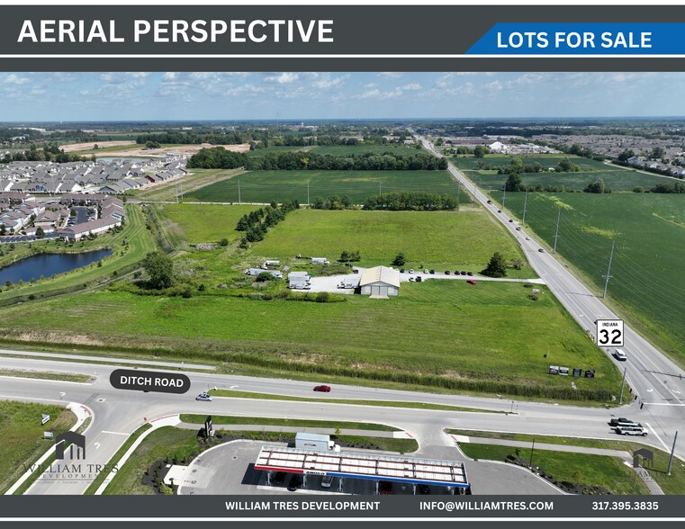 SR 32, Westfield, IN à vendre - Aérien - Image 3 de 3
