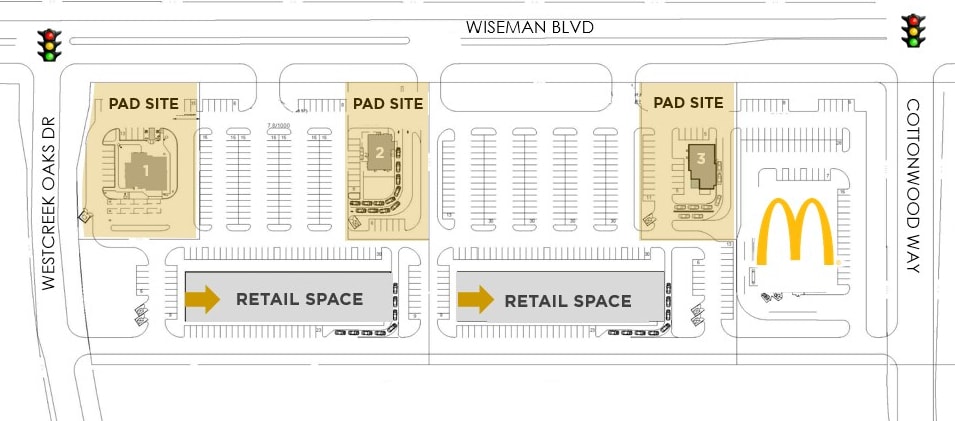 Wiseman Blvd & Cottonwood Way, San Antonio, TX for lease - Building Photo - Image 2 of 6