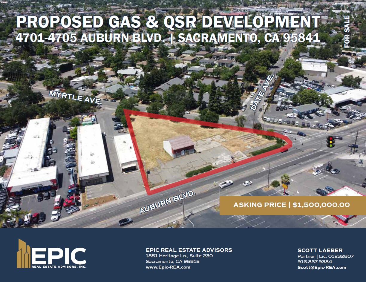 4701 Auburn Blvd, Sacramento, CA à vendre Photo principale- Image 1 de 1