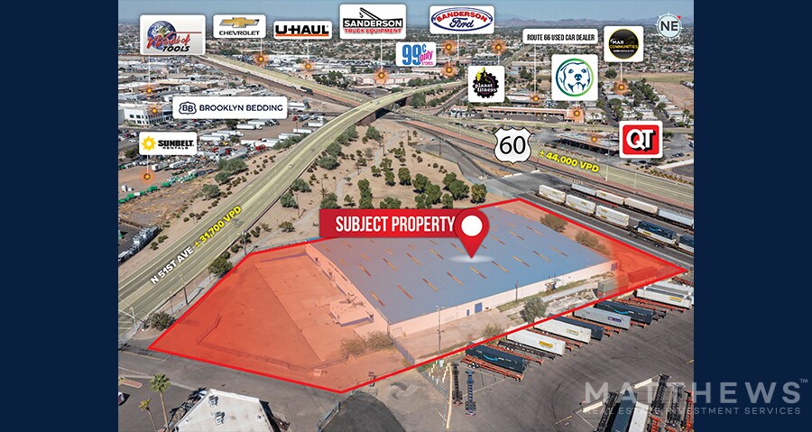 5855 N 51st Ave, Glendale, AZ à vendre - Photo du bâtiment - Image 3 de 3