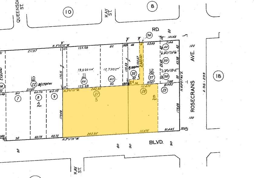 1210 N Long Beach Blvd, Compton, CA à louer - Plan cadastral - Image 3 de 3