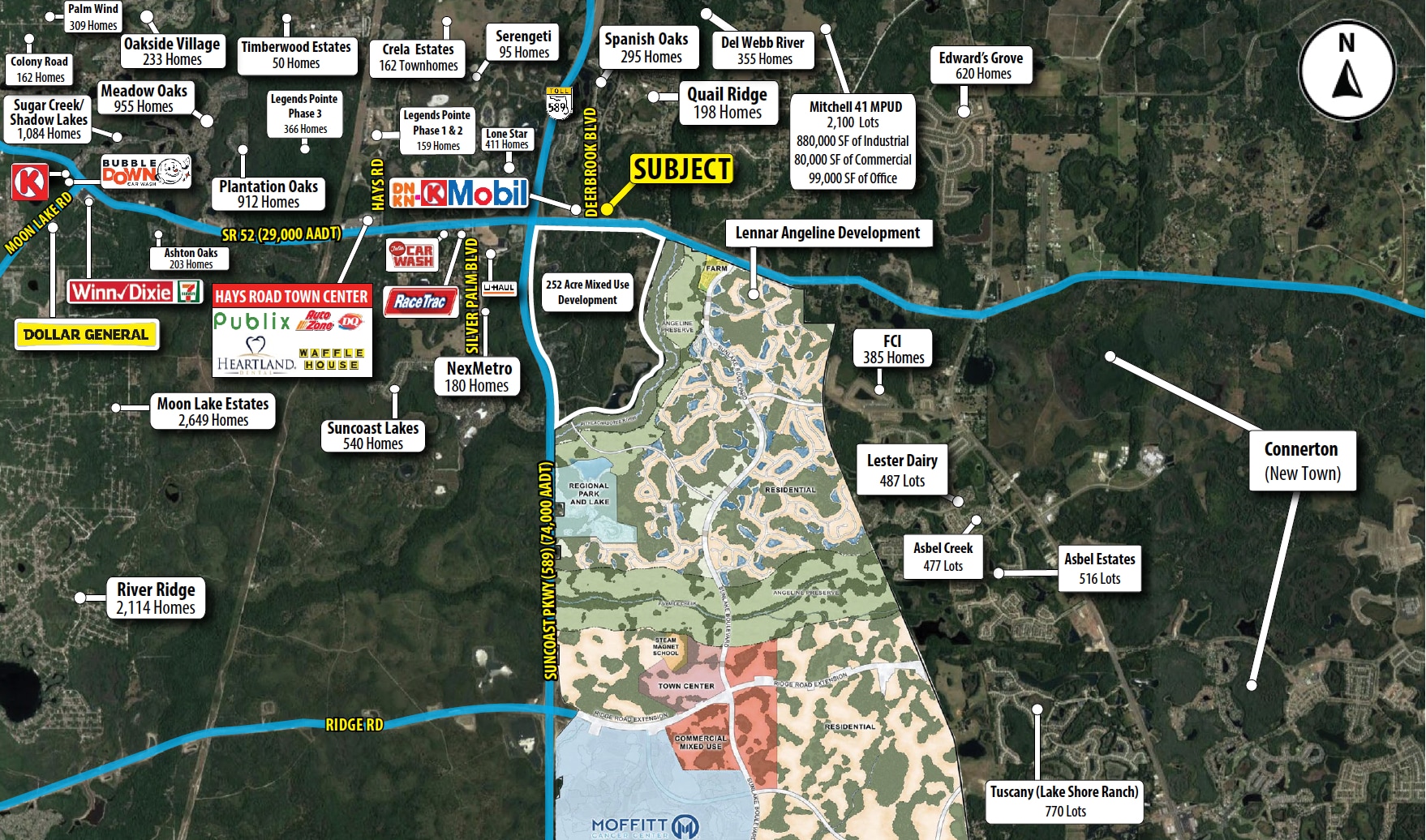 SR 52 & Deerbrook Blvd, Land O' Lakes, FL à louer Photo du bâtiment- Image 1 de 2