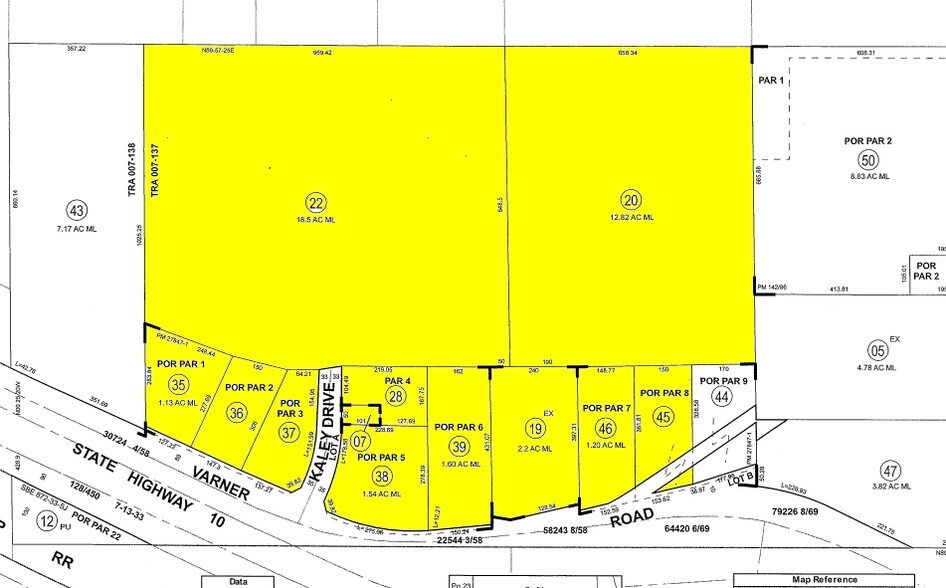 78630 Varner Rd, Indio, CA for sale - Plat Map - Image 2 of 7