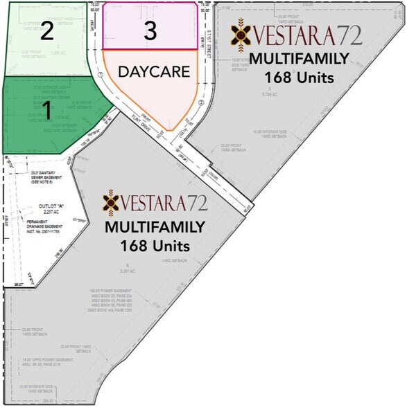 72nd St, Papillion, NE à vendre - Photo du bâtiment - Image 2 de 3