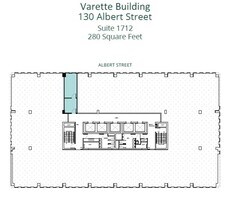 130 Albert Street Ottawa on, Ottawa, ON for lease Floor Plan- Image 2 of 4