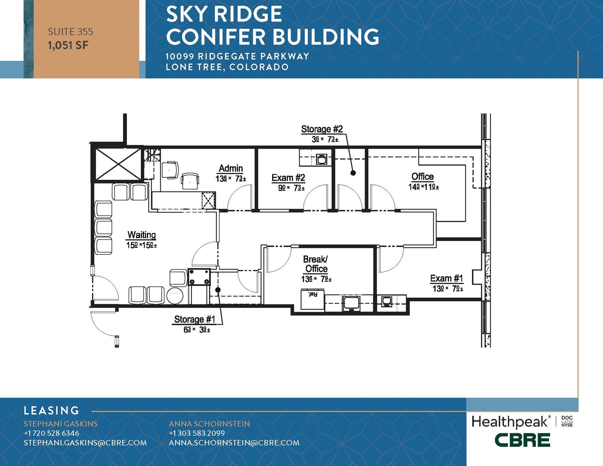 10535 Park Meadows Blvd, Lone Tree, CO for lease Floor Plan- Image 1 of 1