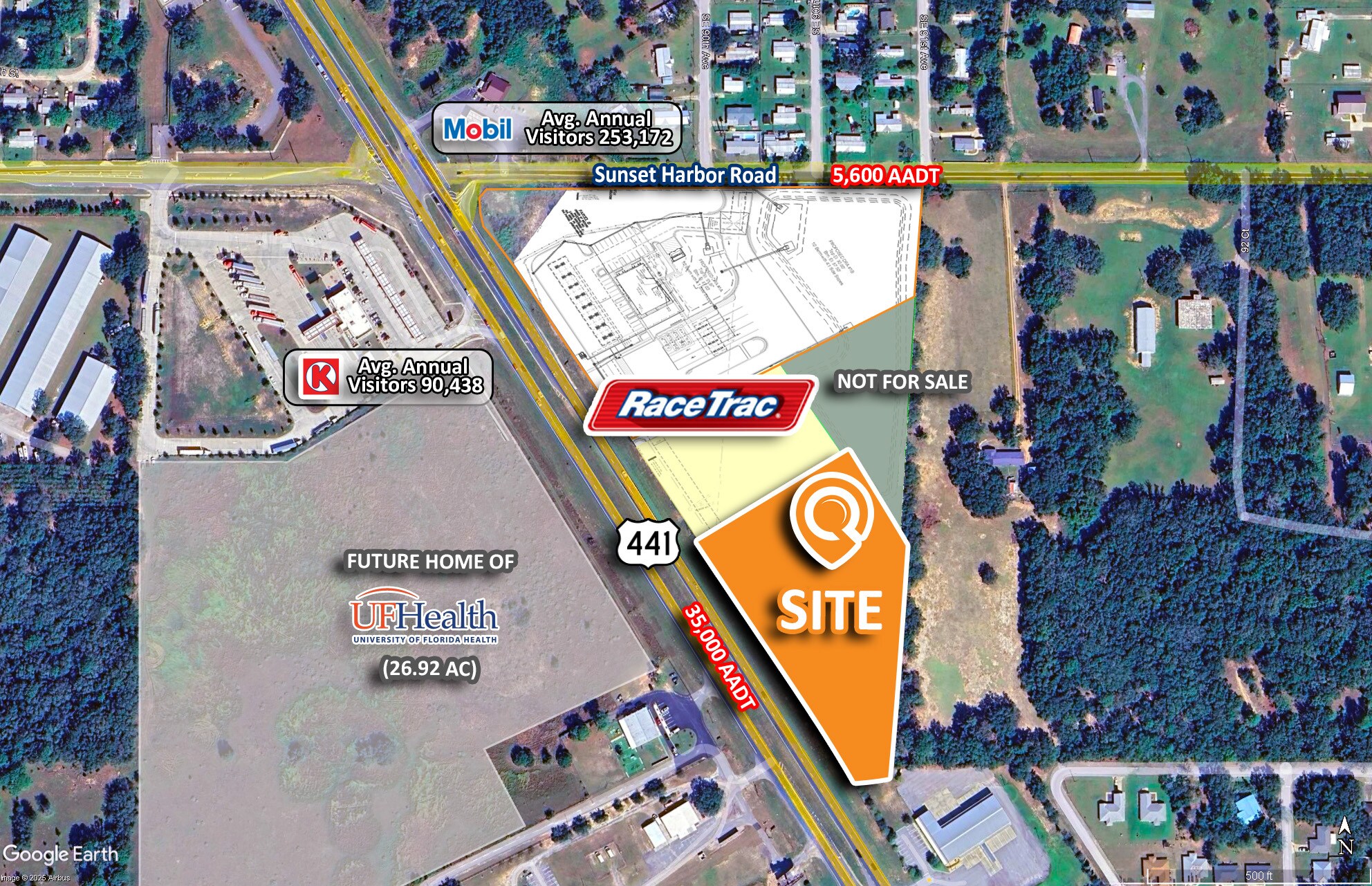 SEC US Highway 441 and SE Sunset Harbor Summer rd, Summerfield, FL for sale Building Photo- Image 1 of 4