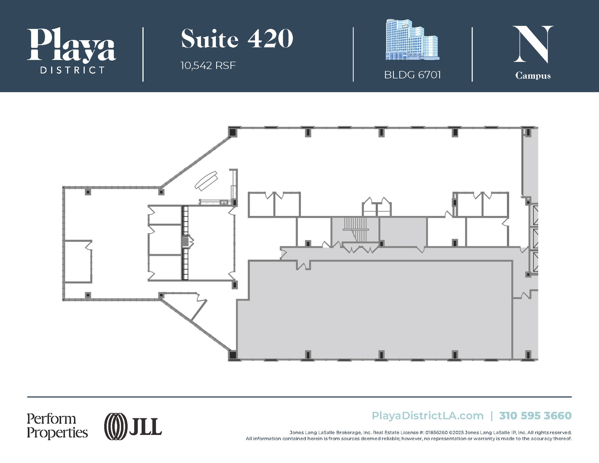 6100 Center Dr, Los Angeles, CA for lease Floor Plan- Image 1 of 1