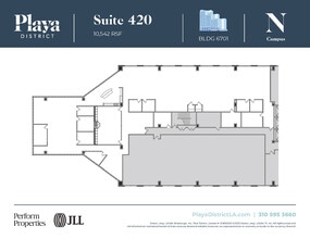 6100 Center Dr, Los Angeles, CA for lease Floor Plan- Image 1 of 1