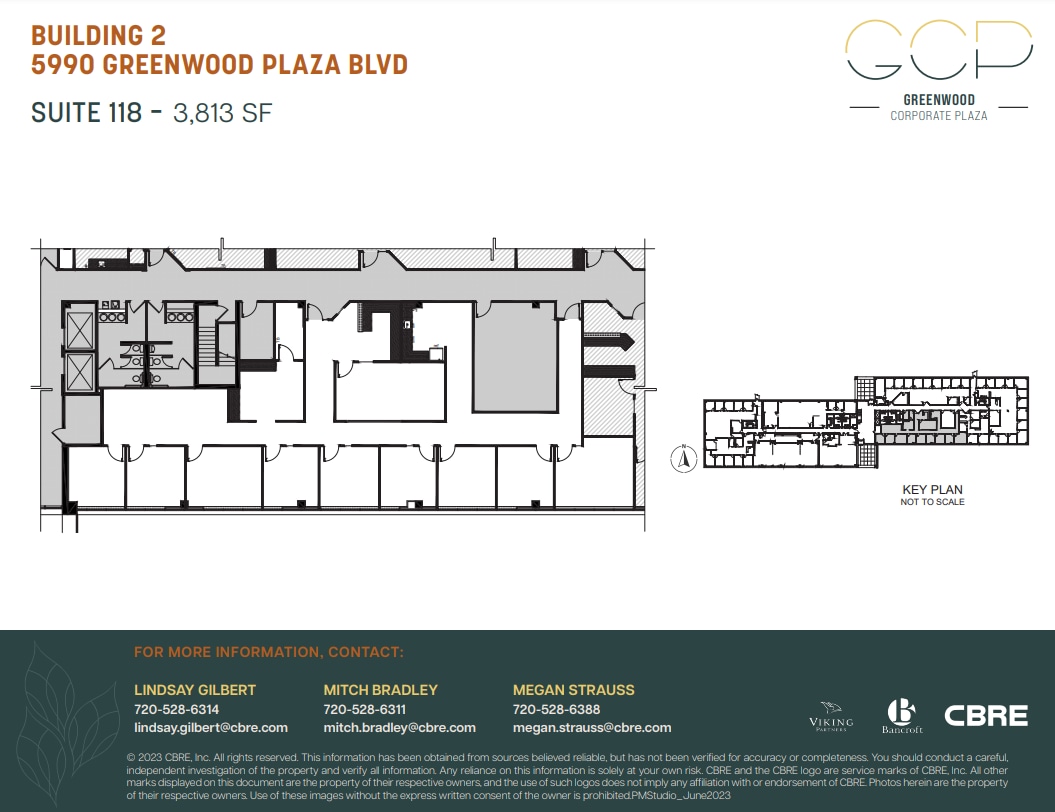 5990 Greenwood Plaza Blvd, Greenwood Village, CO for lease Floor Plan- Image 1 of 1
