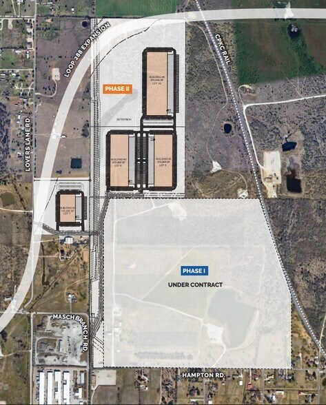 Loop 288, Denton, TX à vendre - Plan de site - Image 2 de 3