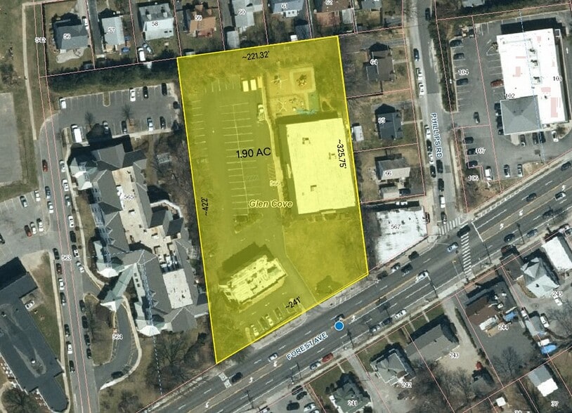 41 Forest Ave, Glen Cove, NY à louer - Aérien - Image 3 de 11