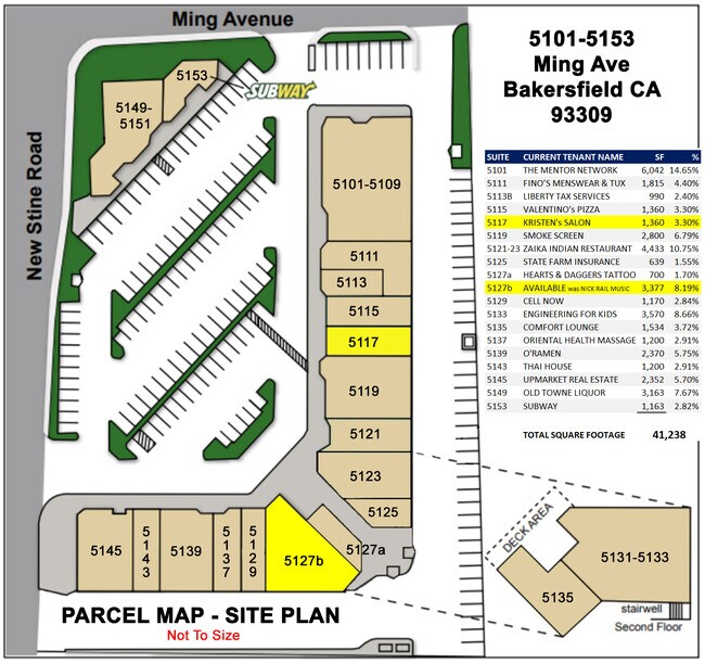 More details for 5101-5153 Ming Ave, Bakersfield, CA - Retail for Lease