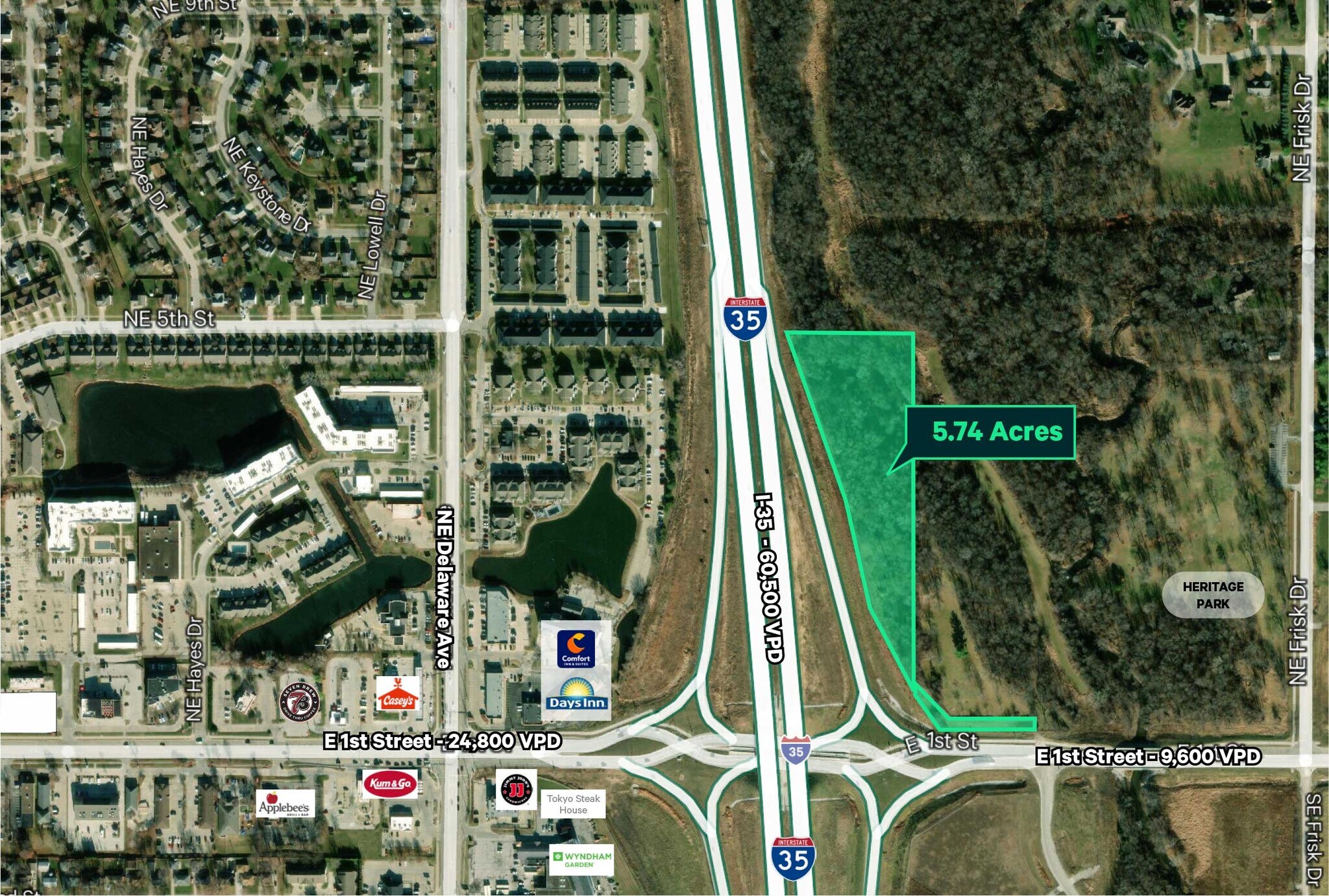 E 1st St, Ankeny, IA à vendre Photo du bâtiment- Image 1 de 3