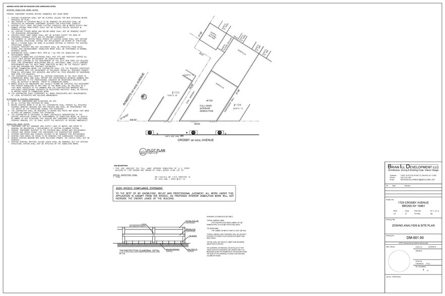 1725-1727 Crosby Ave, Bronx, NY for lease - Building Photo - Image 2 of 6