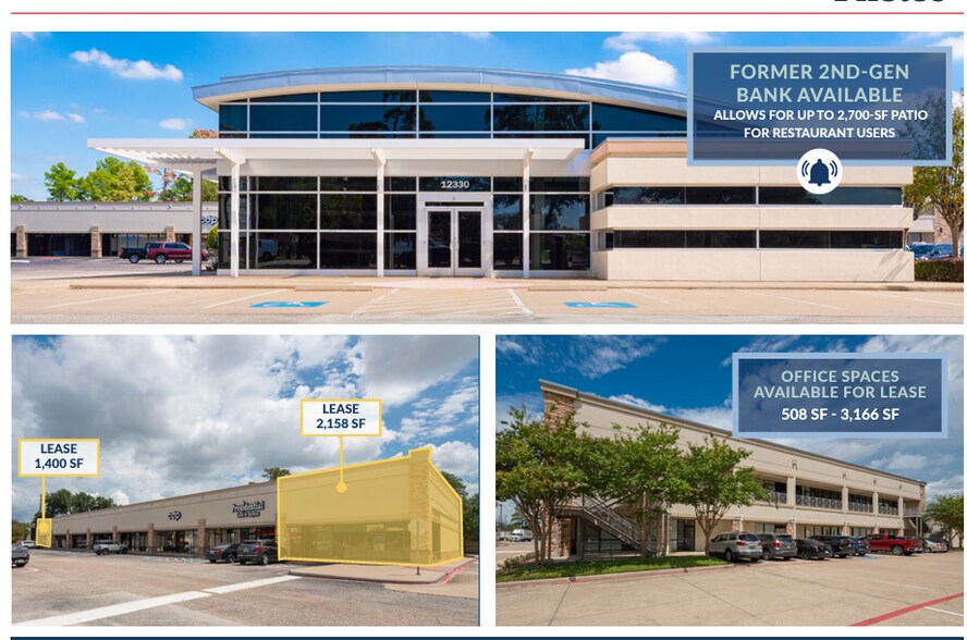 12340 Jones Rd, Houston, TX à louer - Photo du bâtiment - Image 2 de 4