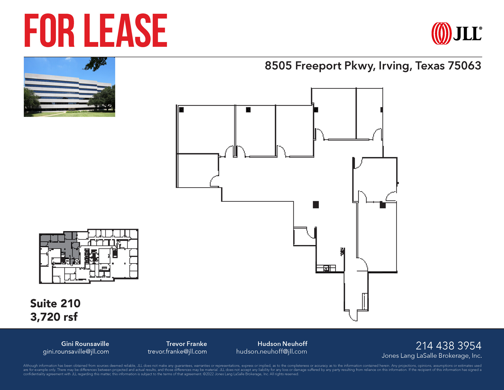 8505 Freeport Pky, Irving, TX à louer Plan d  tage- Image 1 de 1