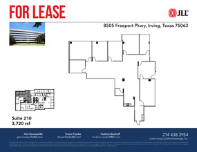 8505 Freeport Pky, Irving, TX à louer Plan d  tage- Image 1 de 1