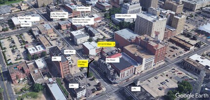 631 Milam St, Shreveport, LA - Aerial  map view