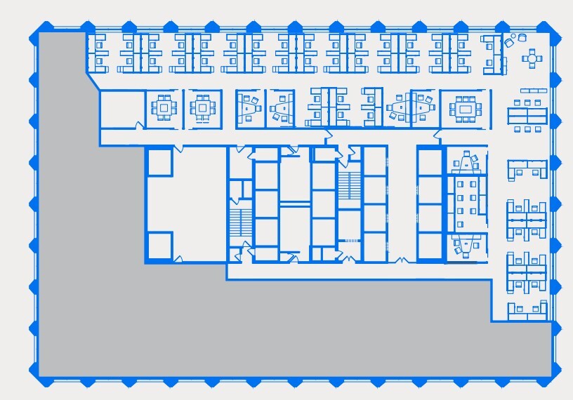 10020 100th St NW, Edmonton, AB for lease Floor Plan- Image 1 of 1