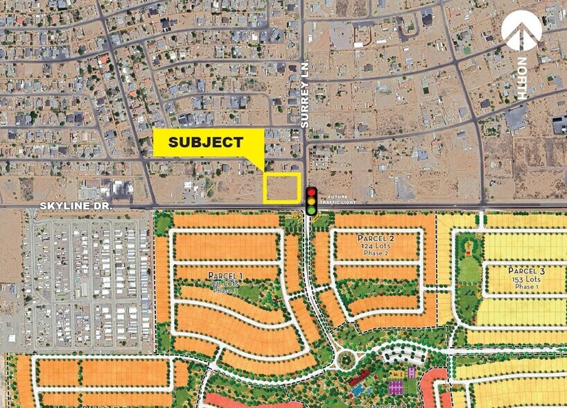 5882 E Skyline Dr, San Tan Valley, AZ à louer - Aérien - Image 2 de 3