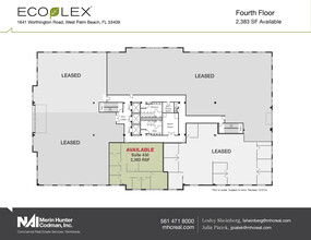 1641 Worthington Rd, West Palm Beach, FL à louer Plan d  tage- Image 1 de 2