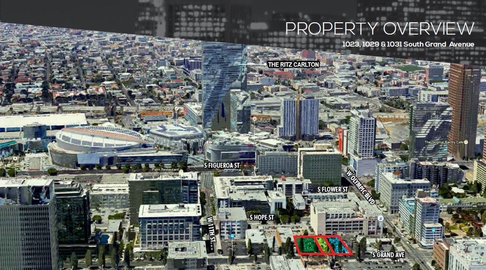 1029-1031 S Grand Ave, Los Angeles, CA à vendre - Photo du bâtiment - Image 2 de 5