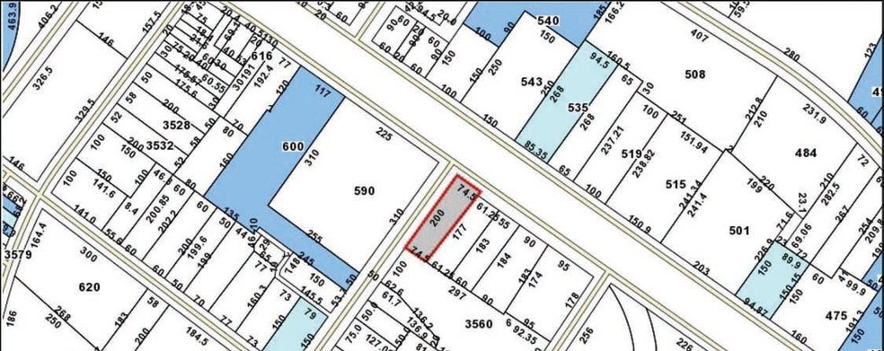 3552 Perkins St, Hapeville, GA à louer - Plan cadastral - Image 3 de 12