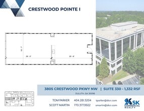 3805 Crestwood Pky NW, Duluth, GA for lease Site Plan- Image 1 of 1