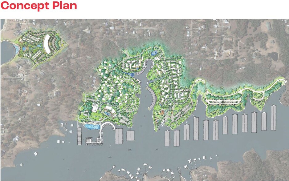 7007 Marina Dr, Kingston, OK for sale - Site Plan - Image 2 of 8