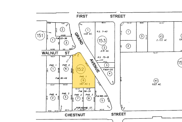 200-220 S Grand Ave, Santa Ana, CA for lease - Plat Map - Image 2 of 6
