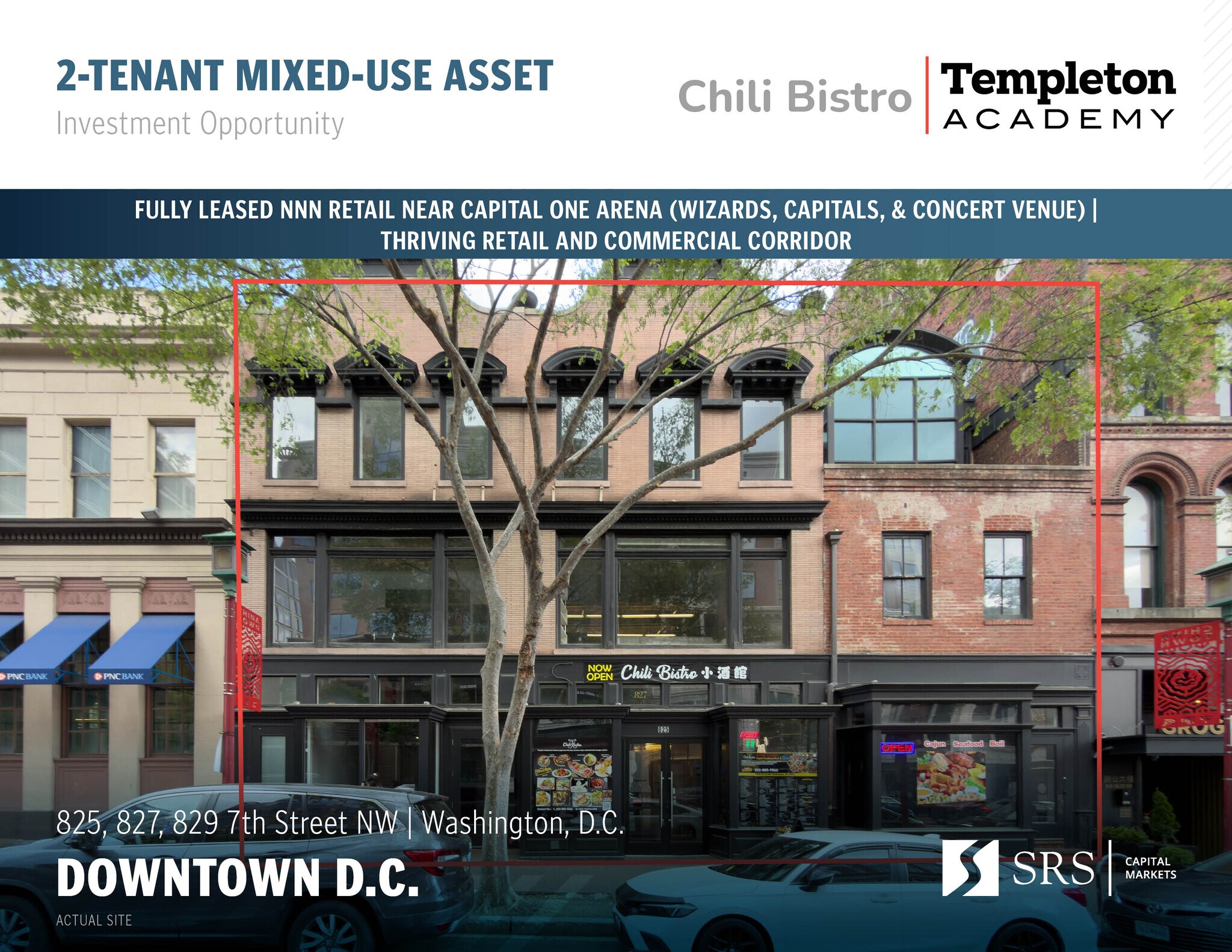 825-829 7th St NW, Washington, DC à vendre Photo du bâtiment- Image 1 de 10