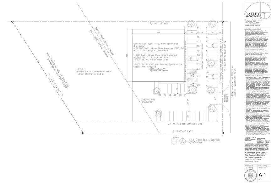TBD Morrison Blvd, Hammond, LA à louer - Photo du bâtiment - Image 2 de 9