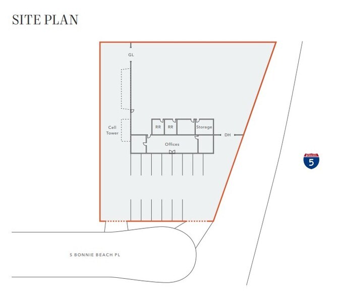 1155 Bonnie Beach Pl, Los Angeles, CA à louer - Plan de site - Image 2 de 2
