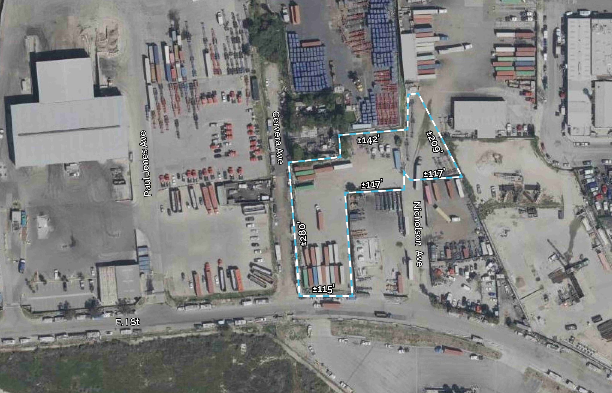 932 Cervera Ave, Wilmington, CA for sale Aerial- Image 1 of 3