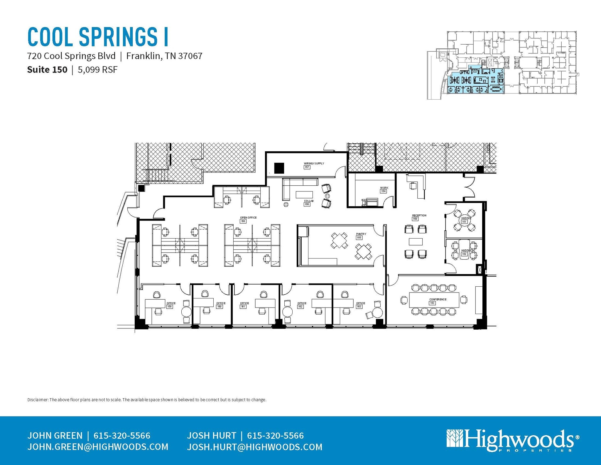 720 Cool Springs Blvd, Franklin, TN for lease Floor Plan- Image 1 of 1