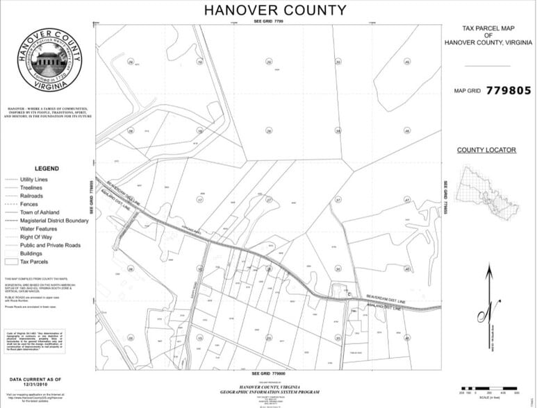 11080 Air Park Rd, Ashland, VA for sale - Plat Map - Image 3 of 6