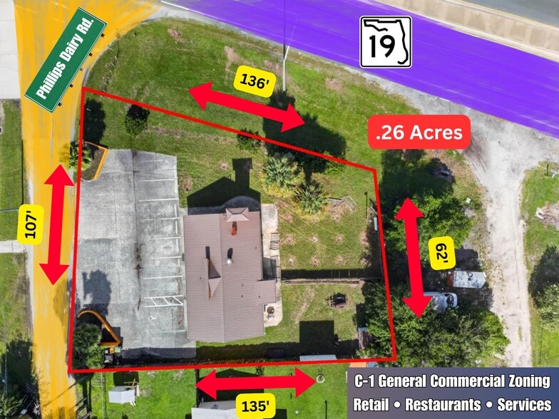 102 Phillips Dairy Rd, Palatka, FL à vendre - Aérien - Image 3 de 92