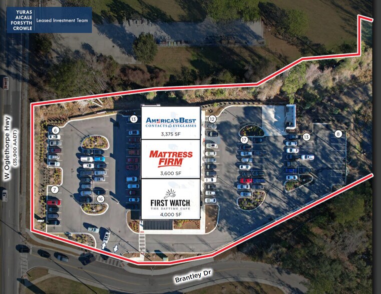 796 W Oglethorpe Hwy, Hinesville, GA à vendre - Aérien - Image 2 de 11