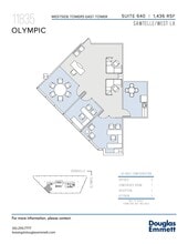 11845 W Olympic Blvd, Los Angeles, CA à louer Plan d’étage- Image 1 de 1