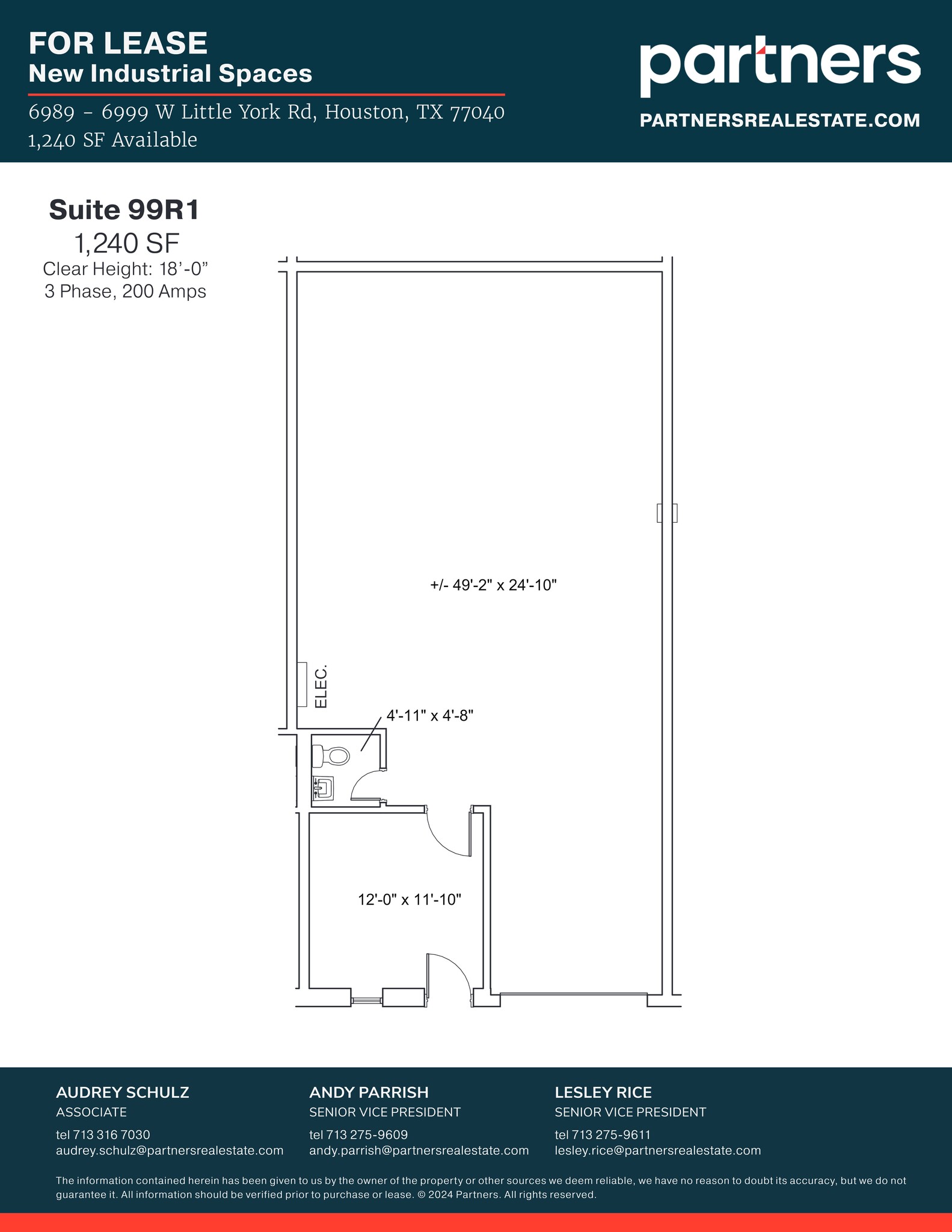 6989 W Little York Rd, Houston, TX for lease Site Plan- Image 1 of 1