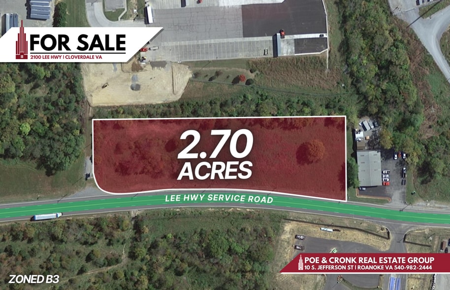 2100 Lee, Cloverdale, VA for sale - Building Photo - Image 1 of 2