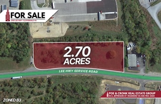 Plus de détails pour 2100 Lee, Cloverdale, VA - Terrain à vendre