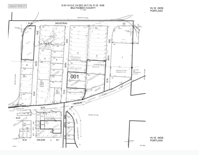 2451 NW 28th Ave, Portland, OR à louer - Plan cadastral - Image 2 de 6