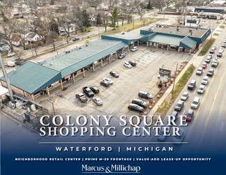 Plus de détails pour 931-981 W Huron St, Waterford, MI - Commerce de détail à vendre