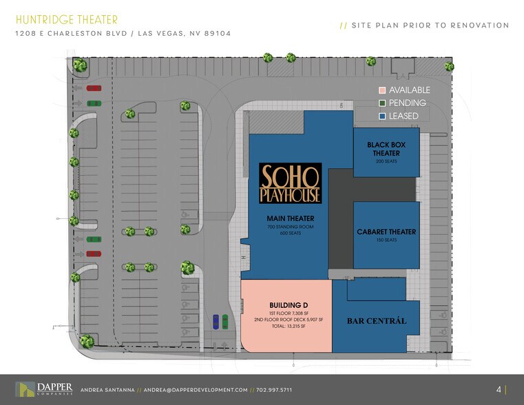 1208 E Charleston Blvd, Las Vegas, NV à louer - Photo du bâtiment - Image 2 de 14