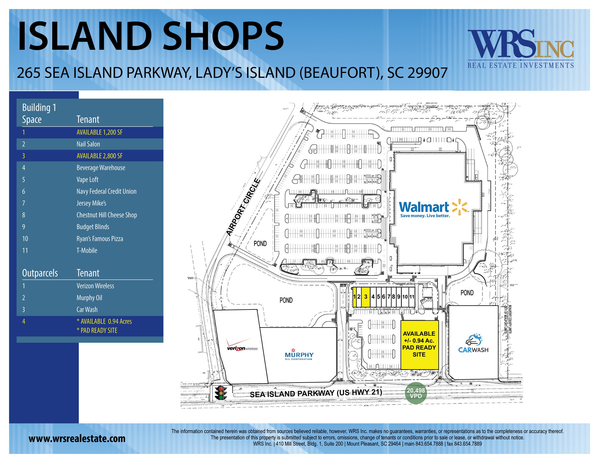 285 Sea Island Pky, Ladys Island, SC à vendre Photo du bâtiment- Image 1 de 5