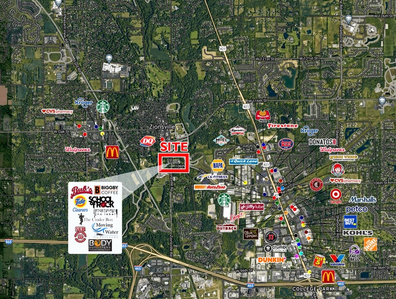 625 S Main St, Zionsville, IN for lease - Building Photo - Image 3 of 13