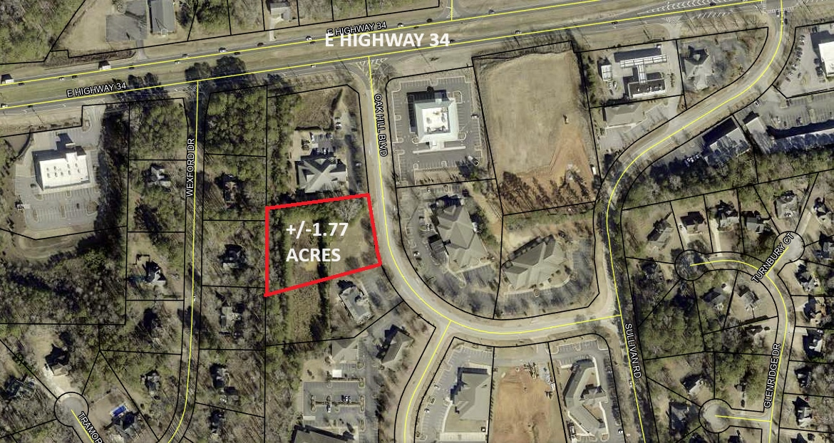 OAK HILL BOULEVARD, Newnan, GA à vendre Aérien- Image 1 de 3